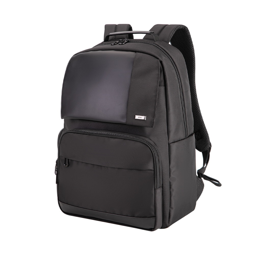 Bolso Mochila Ejecutiva Deli Para Laptop 44cm Color Negro *UMV-1 und*