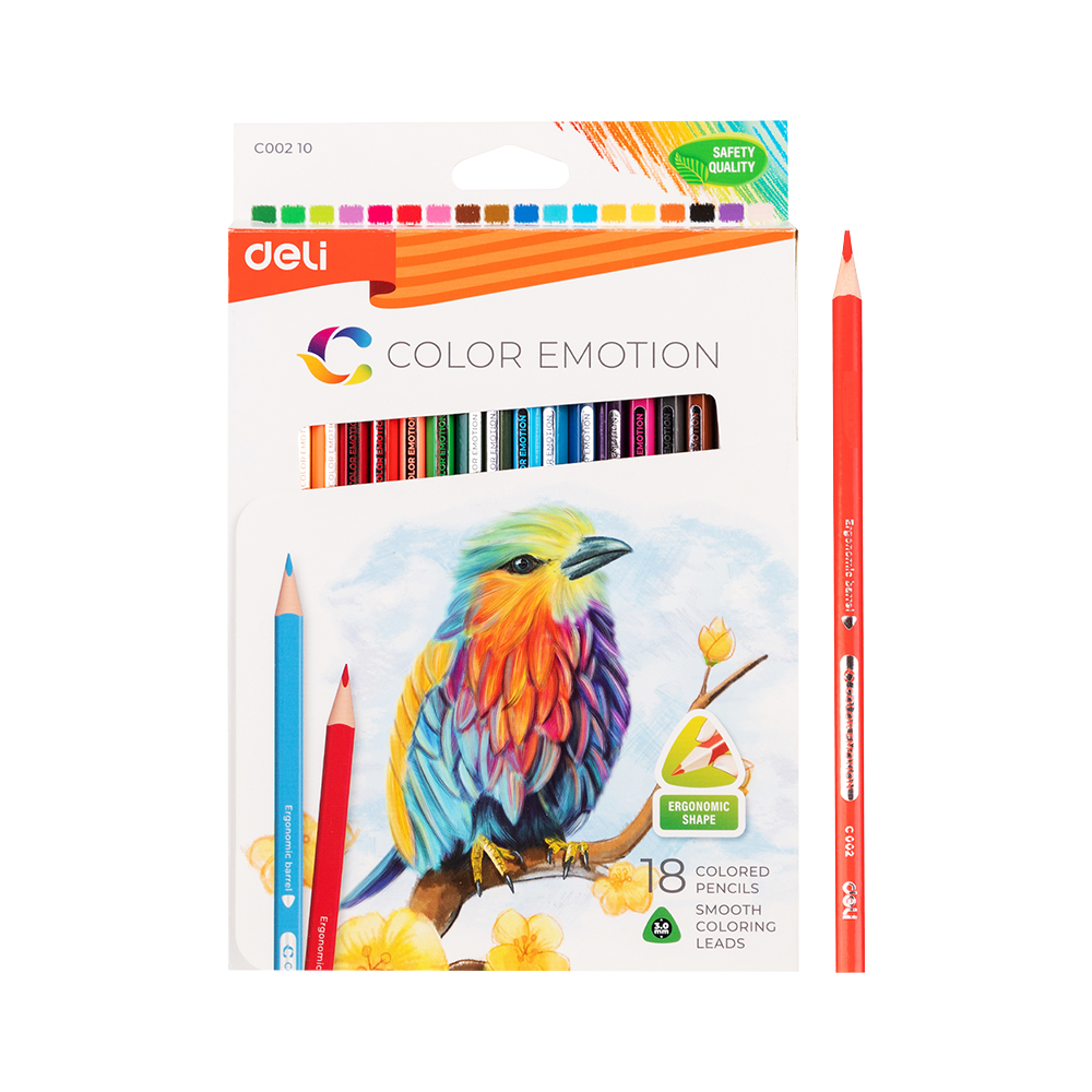 Colores Color Emotion Deli caja 18 colores *UMV-12 cajas*