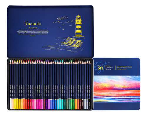 Colores Finenolo Deli estuche metálico 36 colores *UMV-1 estuche*