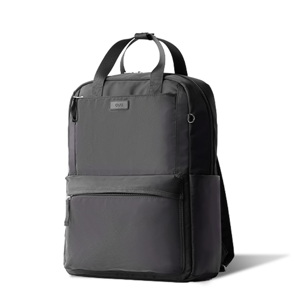 Bolso Morral Ejecutivo Deli Para Laptop 42cm Color Negro *UMV-1 und*