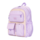 Bolso Mochila Escolar Grande 47x32cm Color Morado Deli *UMV-1 und*