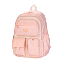 Bolso Mochila Escolar Grande 47x32cm Color Rosa *UMV-1 und*