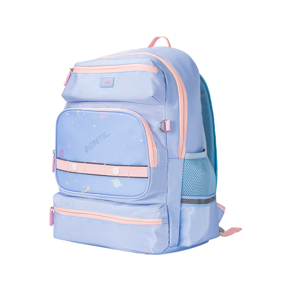 Bolso Morral Escolar Azul Claro Deli *UMV-1 und*