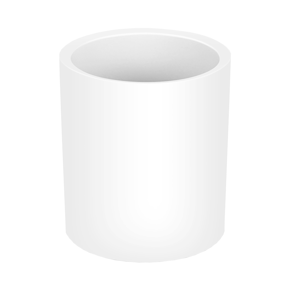 Portalápices plástico blanco Nusign Deli 83x95mm*UMV-1und*