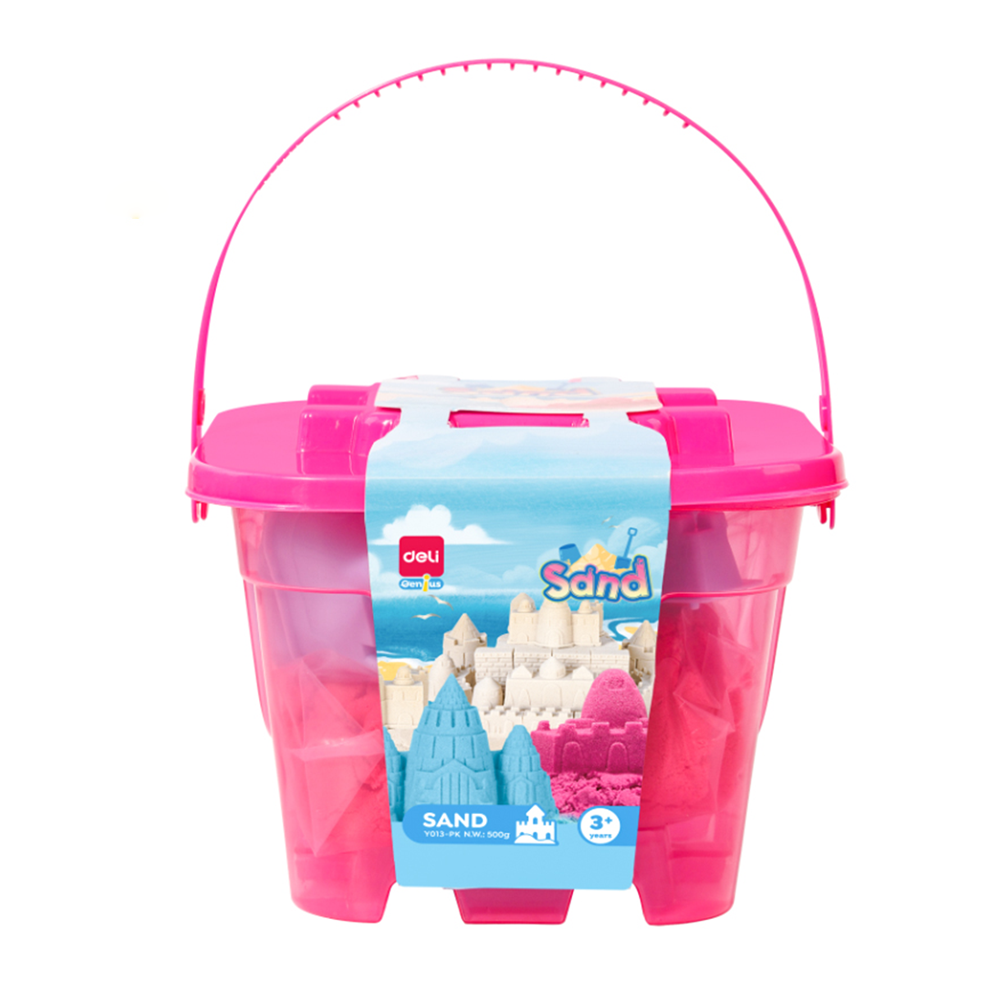 Set de Arena Moldeable rosada Genius Deli *UMV-1und*