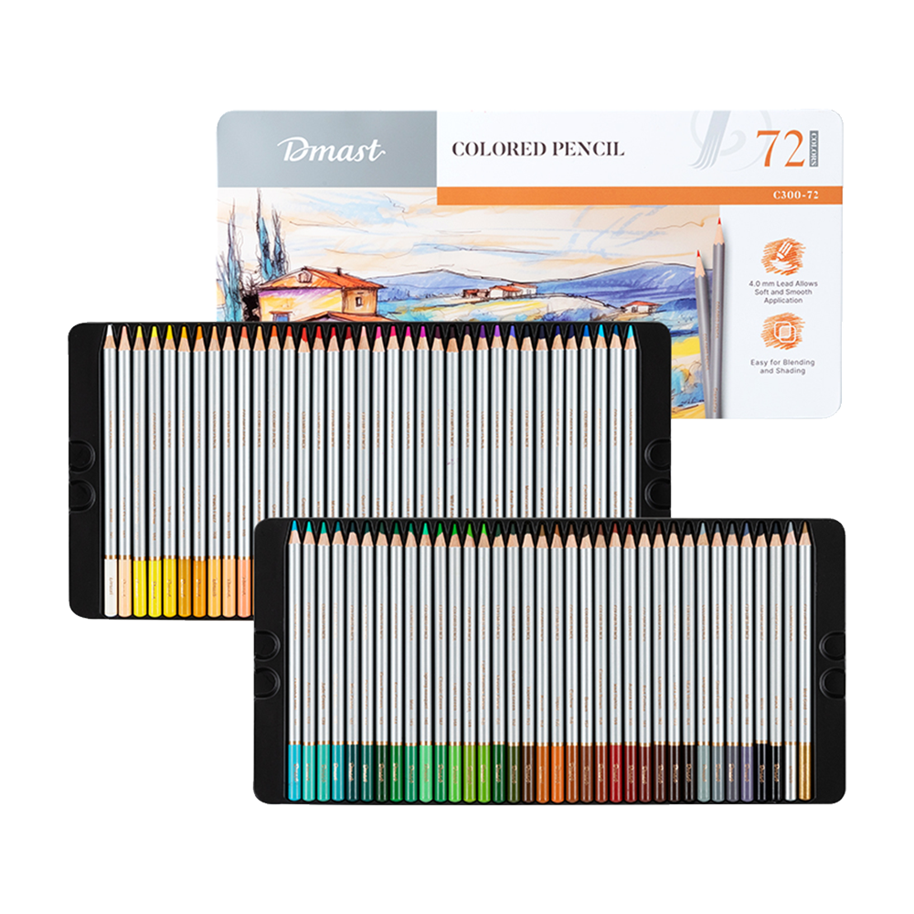 Colores Dmast Deli estuche metálico 72 colores *UMV-1 estuche*