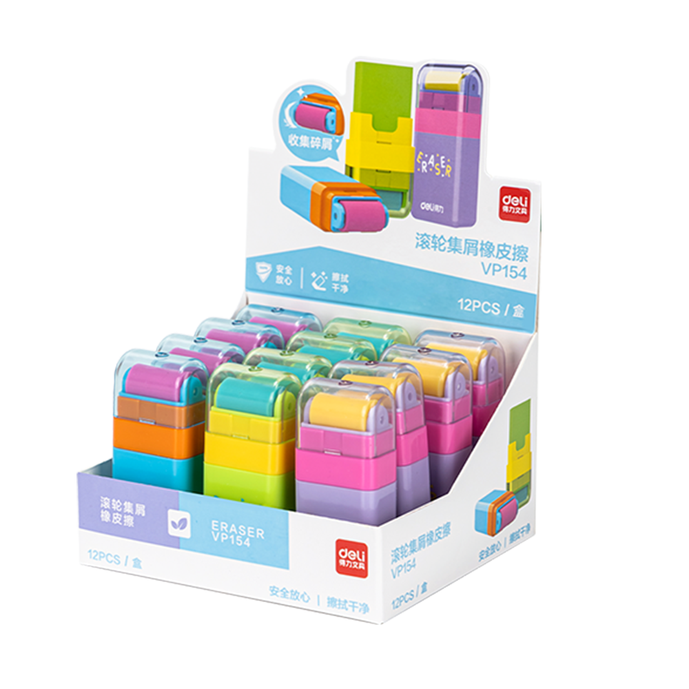 Goma de Borrar con Recolector de Residuos *UMV-1 Display de 12 und*