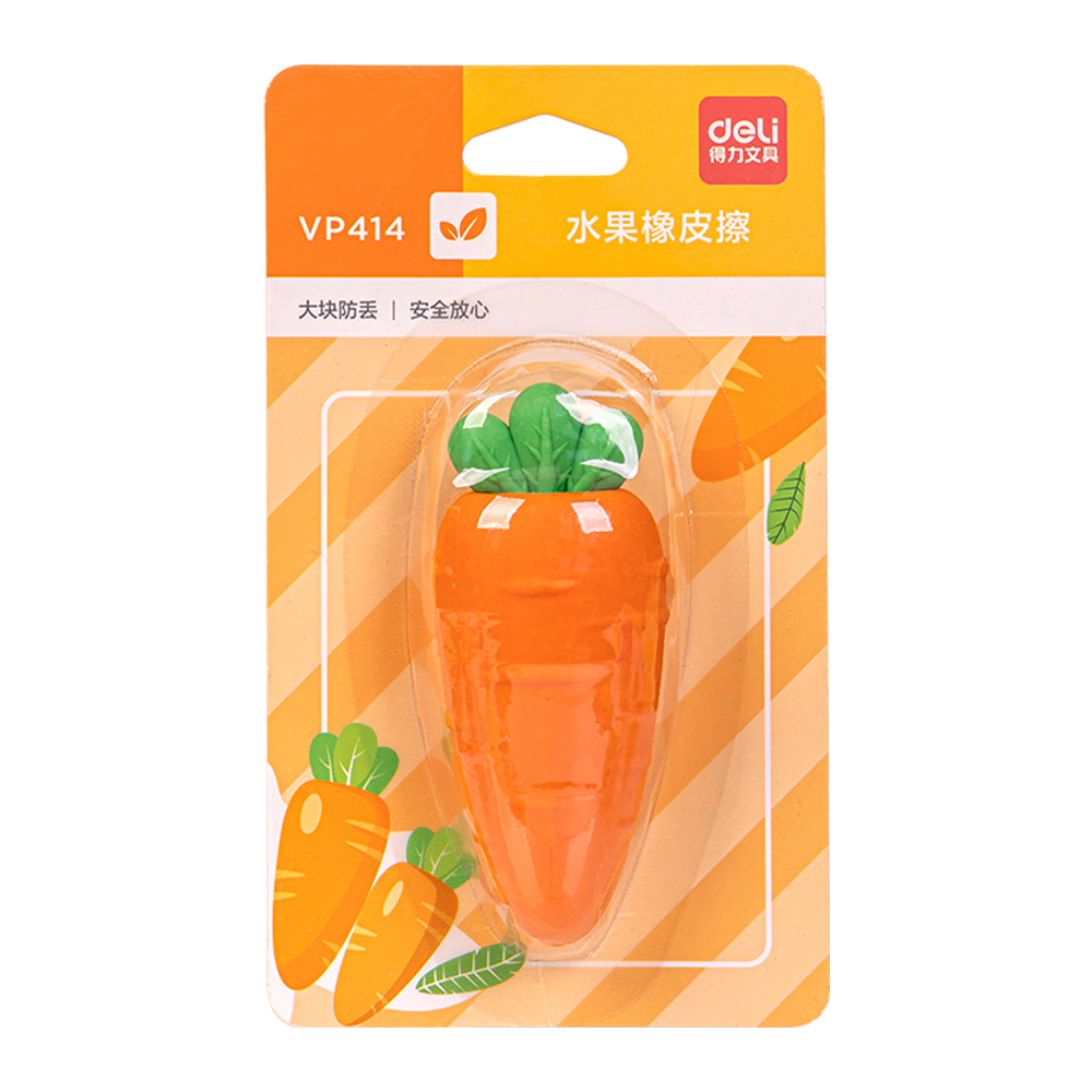 Goma de Borrar Zanahoria Deli *UMV-24 und*