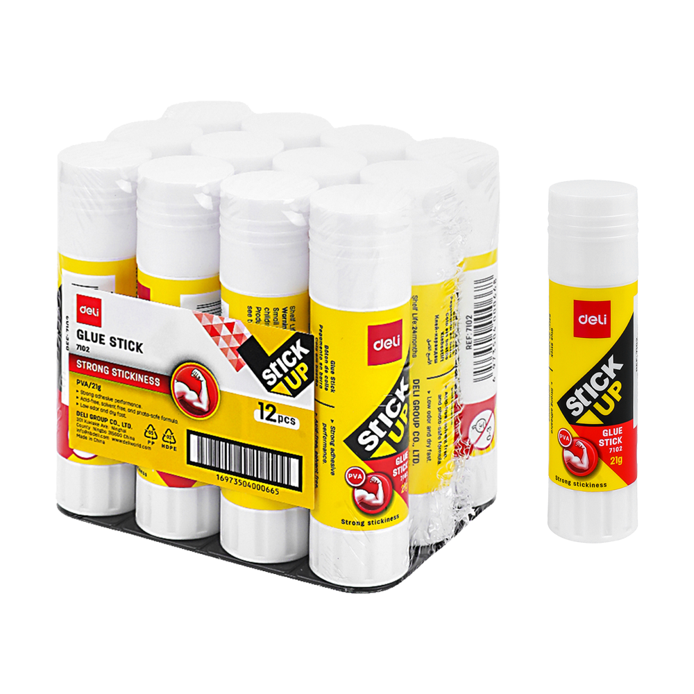 Pega de Barra Blanca de 21g Deli *UMV-Display de 12 und*