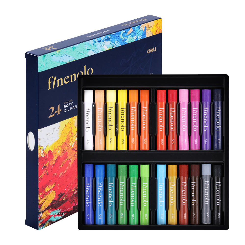 Oleo Pastel Finenolo Deli Estuche 24 colores *UMV-1 estuche*