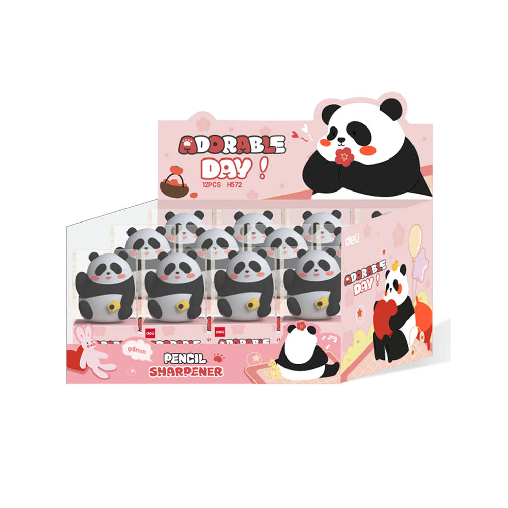 Sacapuntas Panda 1 hueco Display 12 un  *UMV- 1 Display*