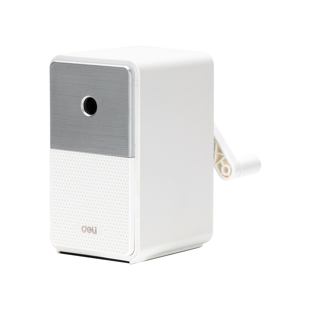 Sacapuntas Manual Ejecutivo Blanco Deli *UMV- 1 und*