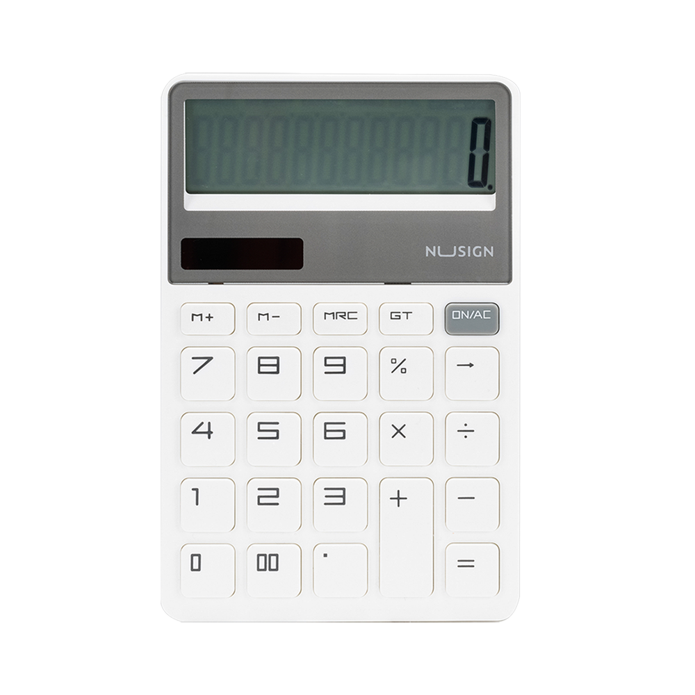 Calculadora 12 dígitos Nusign Deli Blanca *UMV-1und*