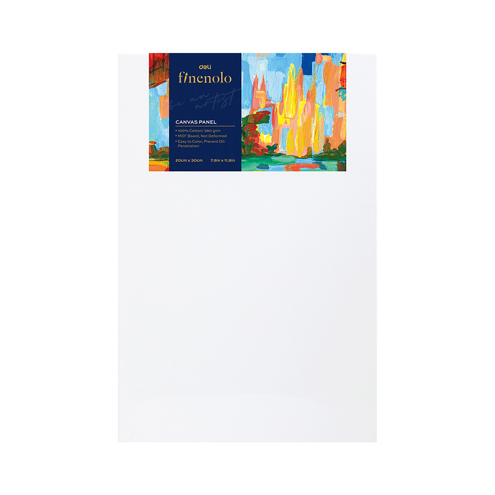 Lienzo Finenolo 20 cm x 30 cm 100 % algodón, 280 g/m² *UMV- 1 und*