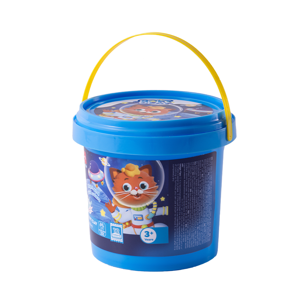 Set Arcilla Suave Moldeable 12 Colores Deli *UMV- 1 und*