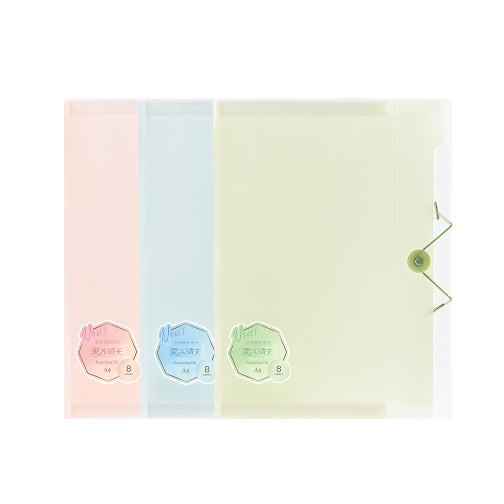 Archivo expandible A4 8 Espacios cierre elástico Deli *UMV-3und surtidas*