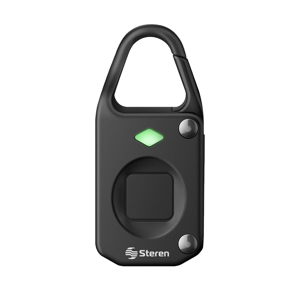 Candado de huella digital (biométrico) y Bluetooth Steren