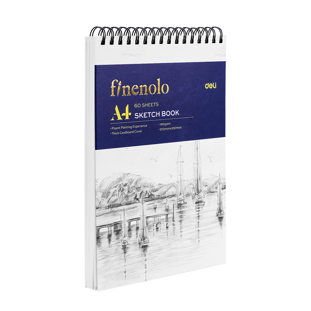 Block de Dibujo Finenolo A4 60P, Gramaje 160g *UMV-1 unid*