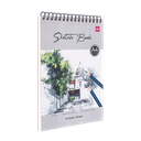 Block de Dibujo Sketchbook A4 40 Hojas De 160g Deli *UMV-1 unid*