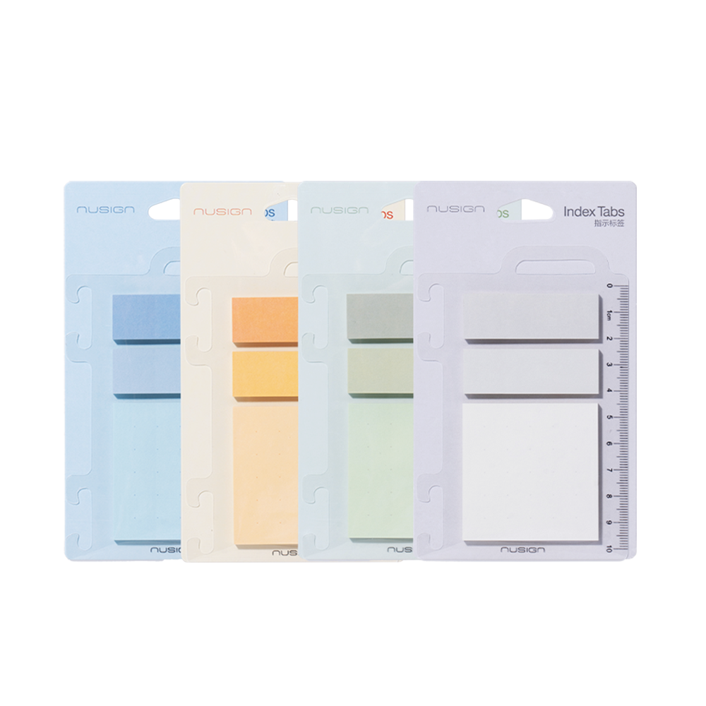 Notas Adhesivas Nusign 52*52mm- 30 hojas, 17mm*52mm*2- 60 hojas  *UMV-Inner de 36packs*