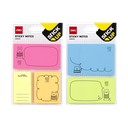 Notas Adhesivas (Sticky Notes) Deli Colores Surtidos 76x95 mm (50 Hojas) *UMV-Inner de 24 pack*