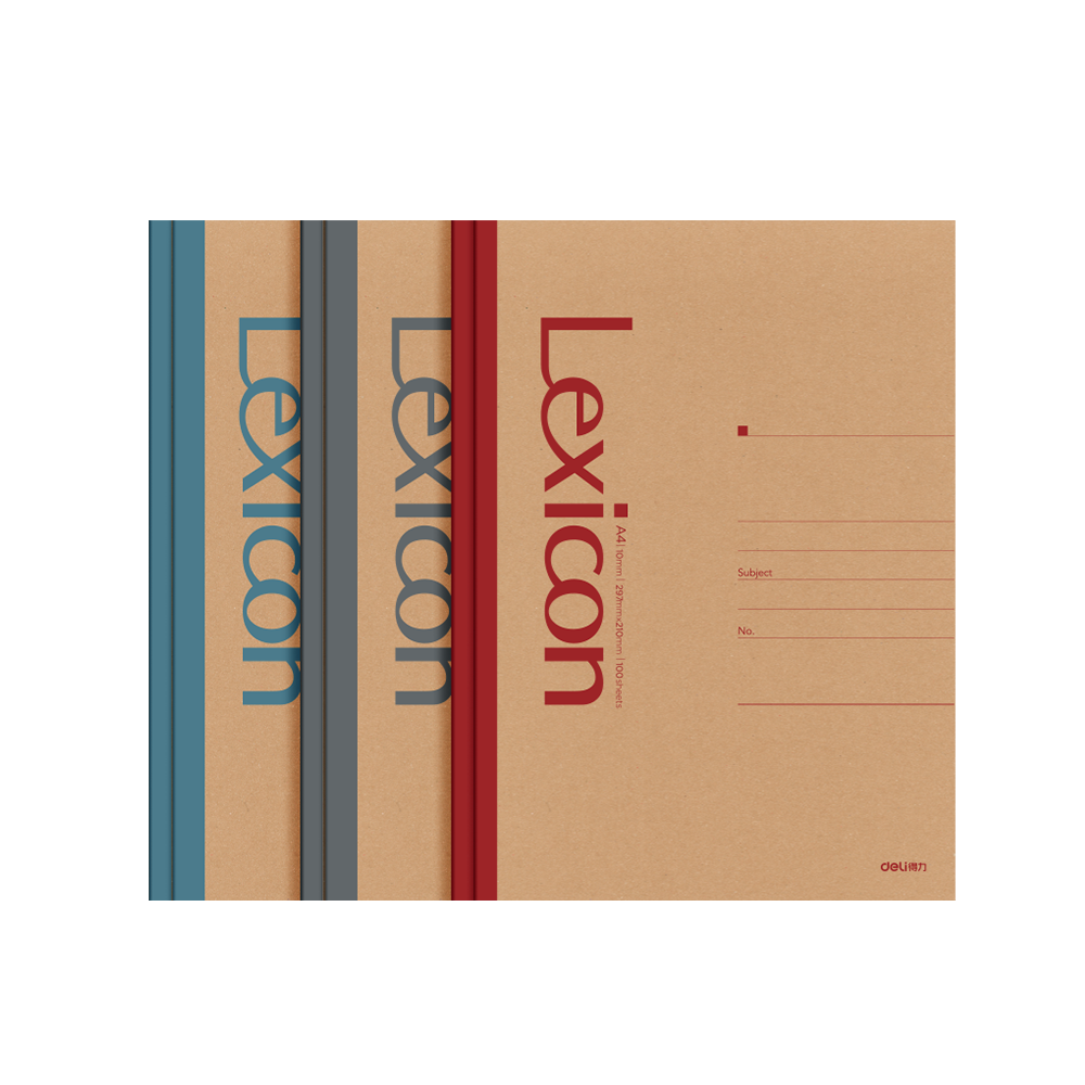 Cuaderno Lexicon Tapa Blanda A4/100P *UMV- 6 unidades*