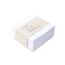 Block de Notas 98x98mm Blanco Marfil Deli *UMV-1 und*