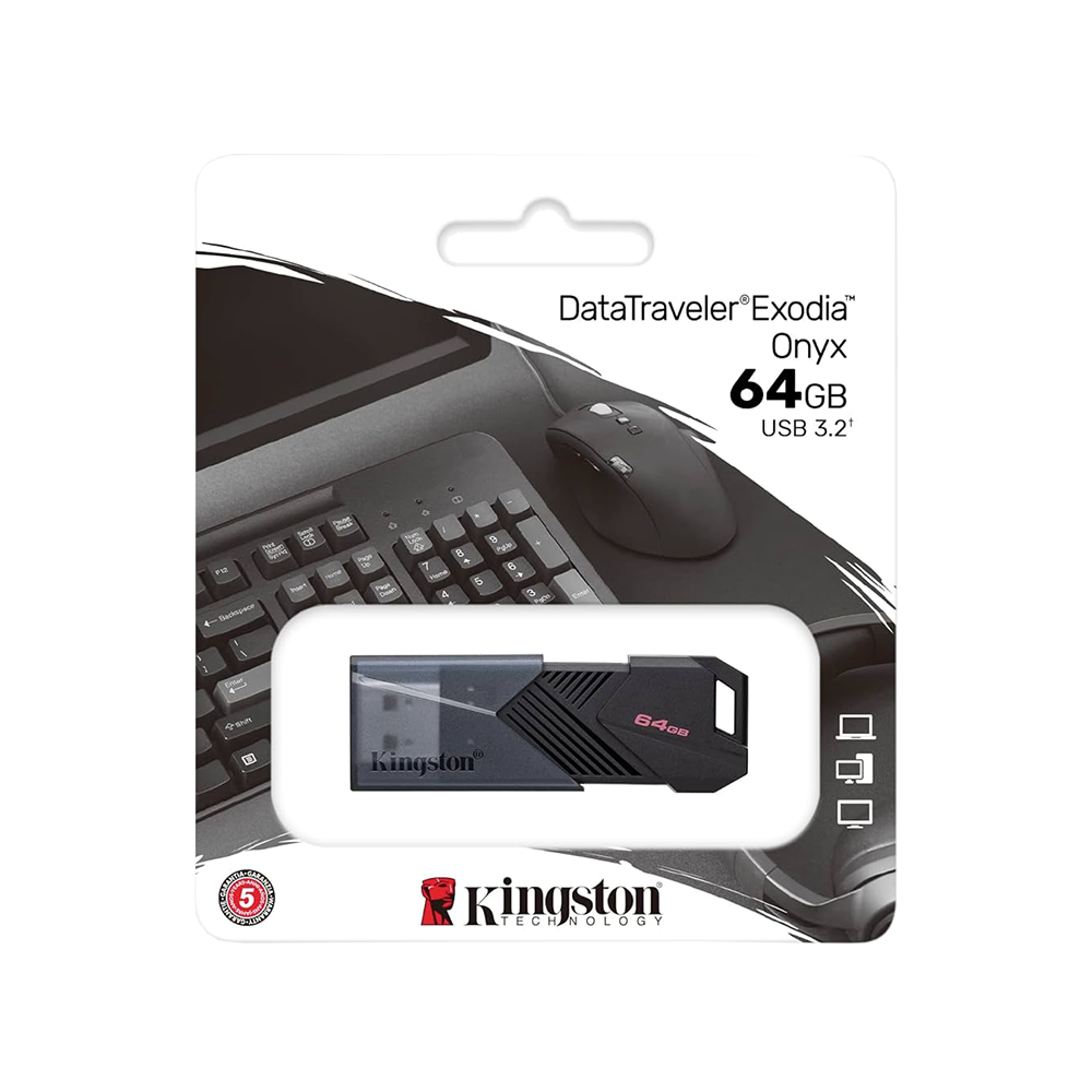 Pendrive Kingston DataTraveler Exodia Onyx de 64 GB DTXON/64 GB