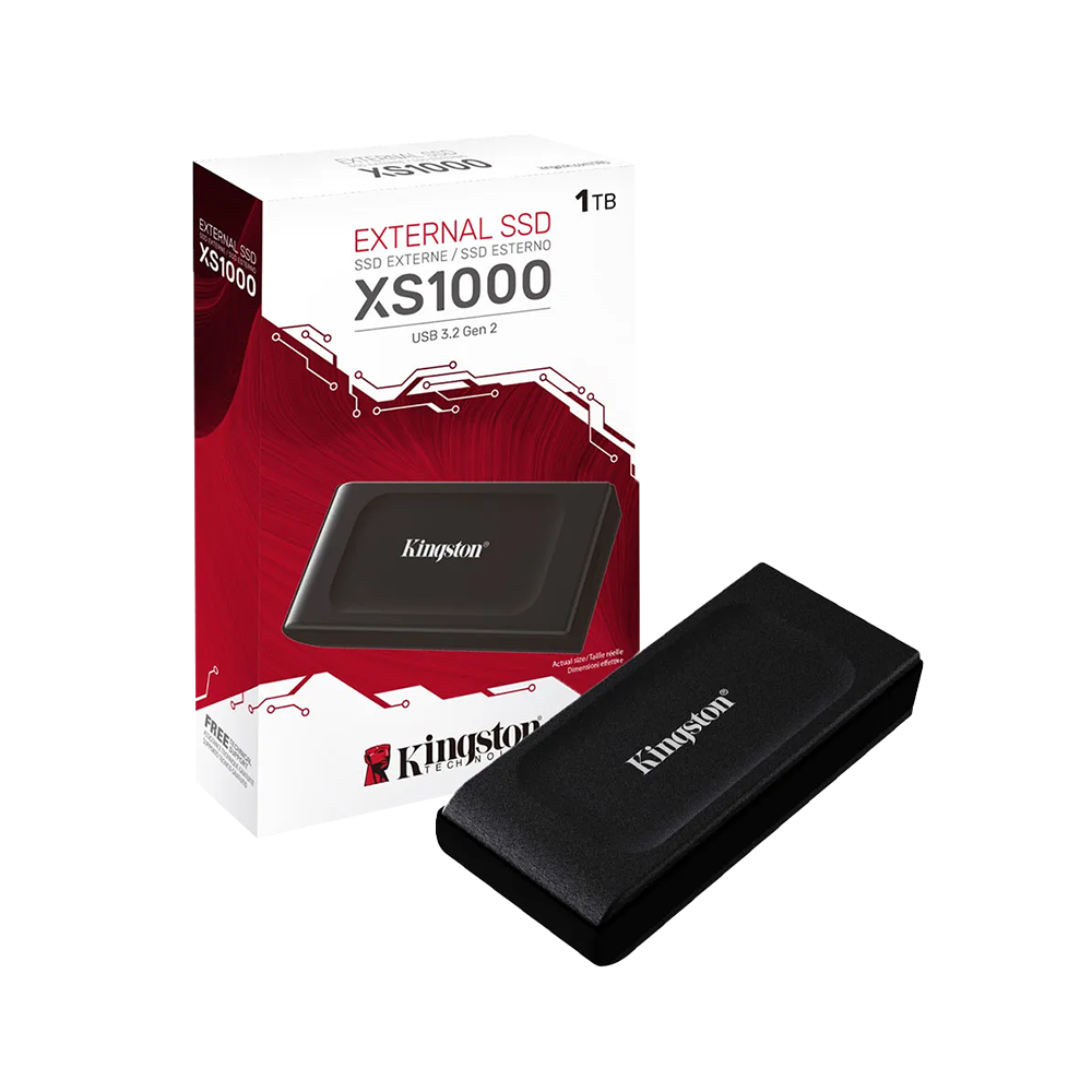 Unidad de estado sólido externa (SSD) Kingston SXS1000/1000G