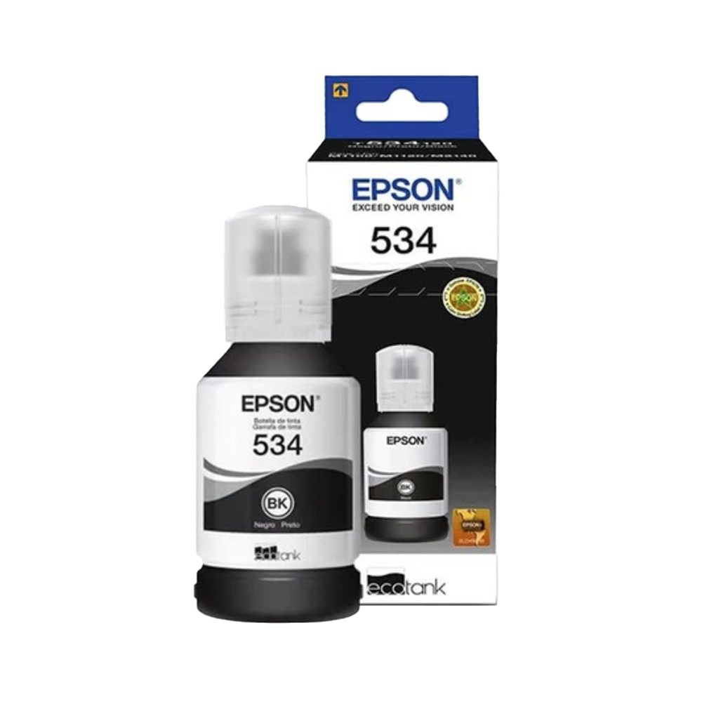 Botella de Tinta Negra Epson T534 (T534120)