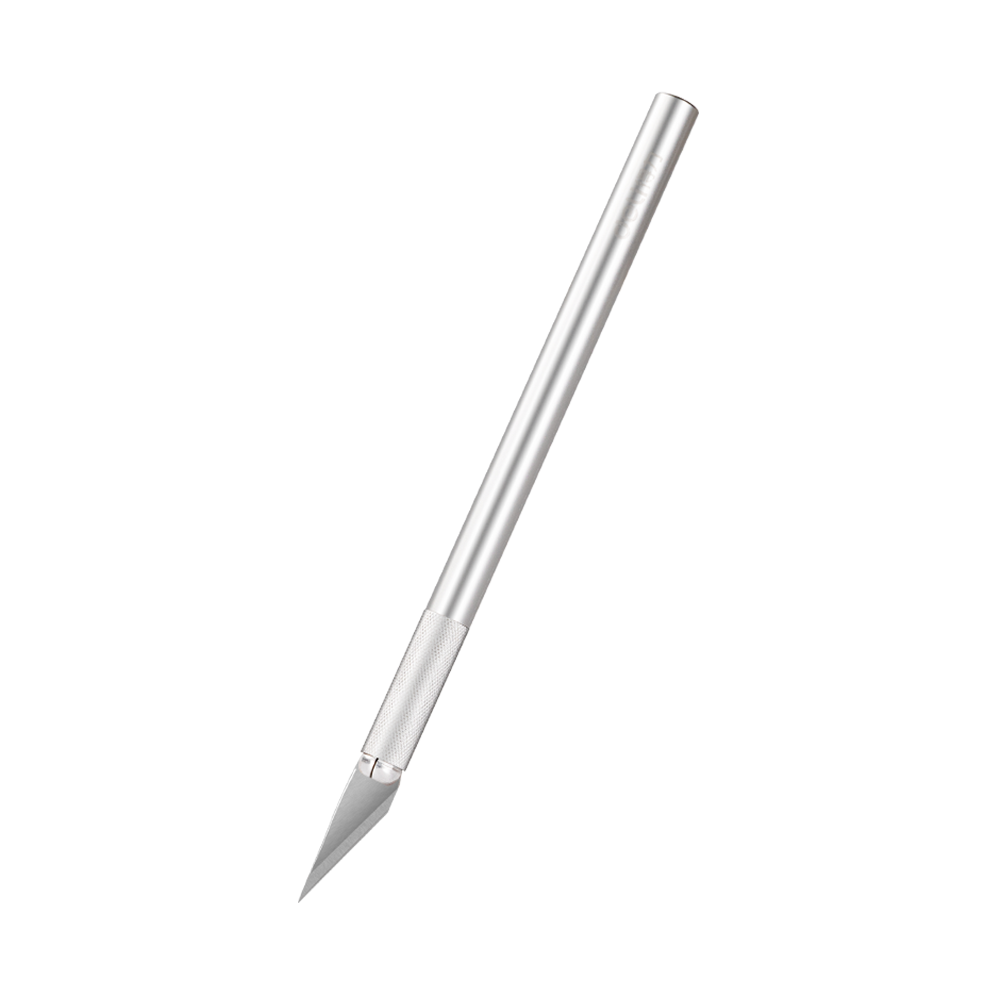 Exacto de Precision Deli 148 mm incluye 10 hojillas *UMV- 1 unidad*