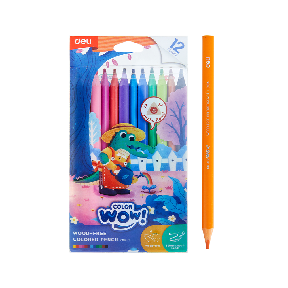 Colores Jumbo ColorWow Wood-Free Deli caja 12 colores *UMV-Inner de 12 cajas*
