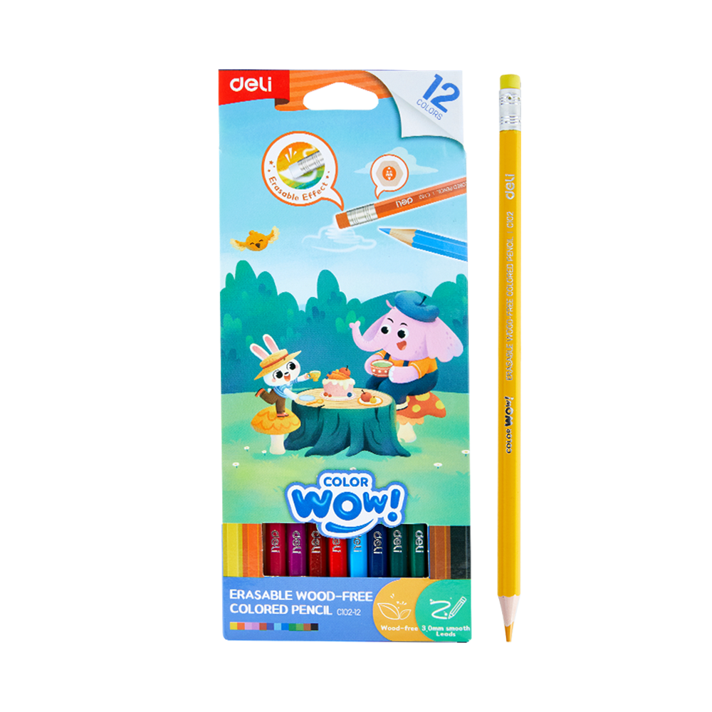 Colores ColorWow Borrables Deli caja 12 colores *UMV-Unidad*
