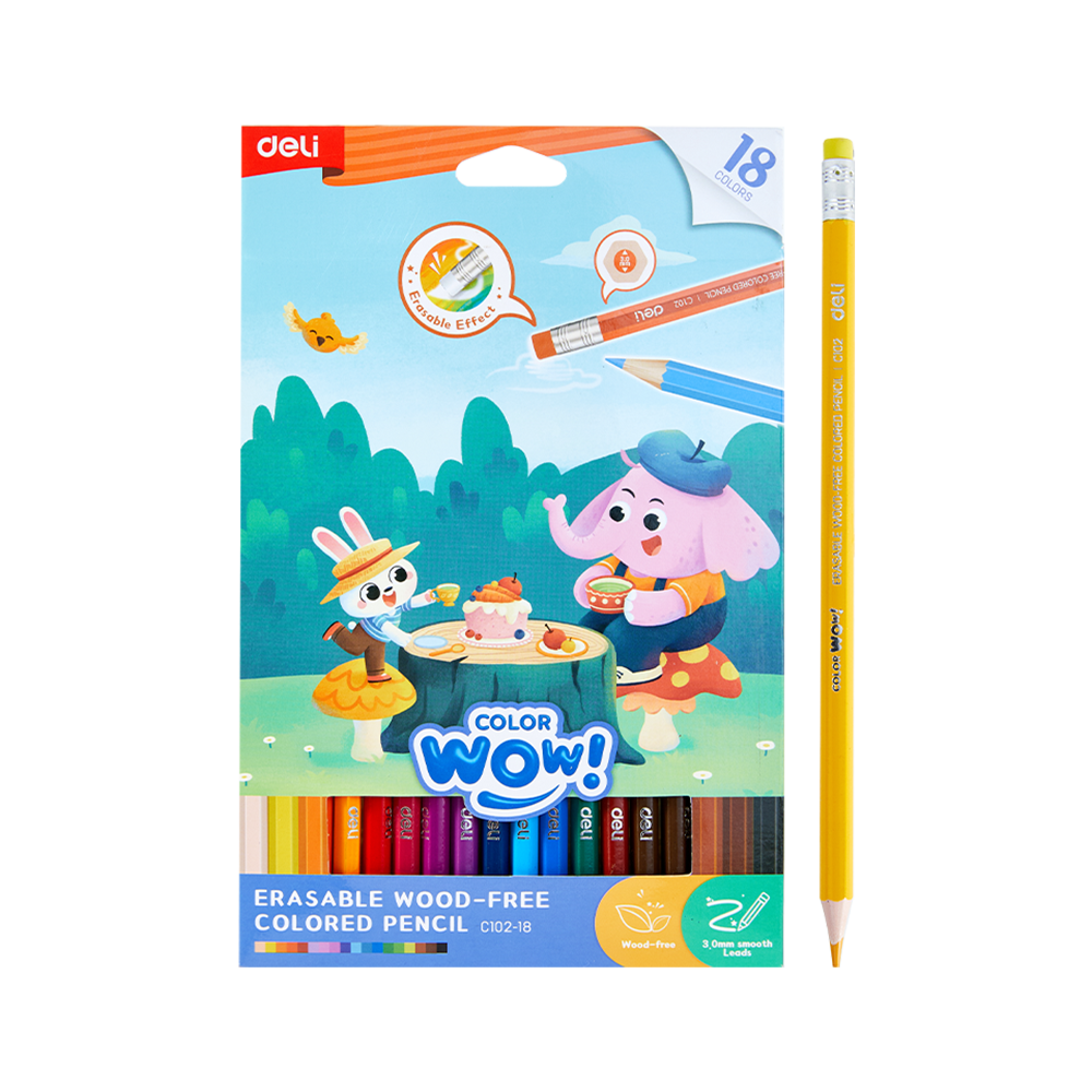 Colores ColorWow Borrables Deli caja 18 colores *UMV-Unidad*