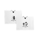 Carpeta Plastica Expandible Oso y Gato Deli A4 Acordeón 8esp *UMV-6 unidades*