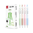 Boligrafo de Gel Retráctil Tinta Negra Aroma Melón Punta ST 0.5 mm Deli *UMV-1 caja de 12und*