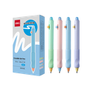 Boligrafo de Gel Borrable Retráctil Tinta Azul 0.5 mm Deli *UMV-1 caja de 12und*