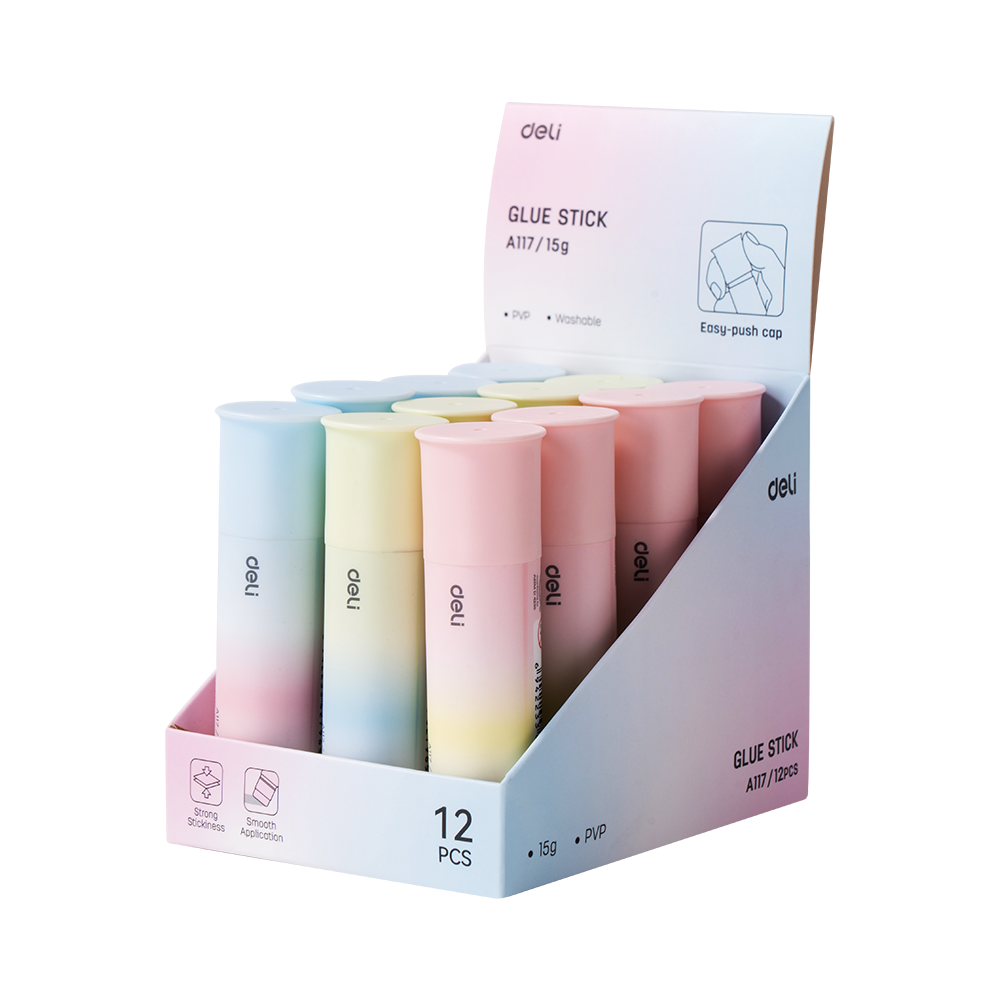 Pega de Barra Blanca de 15g Deli *UMV-Display de 12 und*