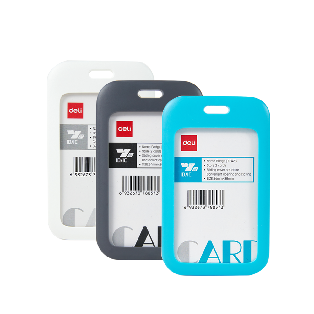 Portacarnet Lanyard 3 Colores Deli *UMV-3 und surtidos*