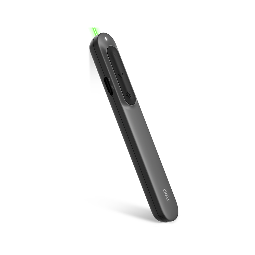 Apuntador Presentador Laser Gris Deli *UMV-1und*