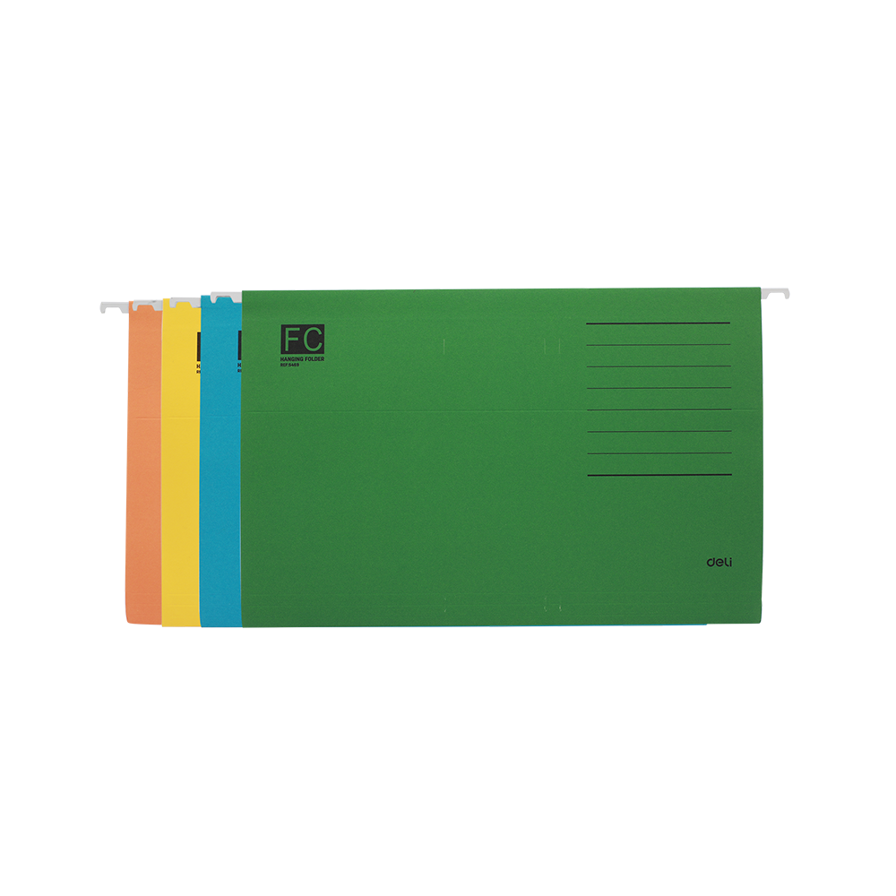 Separador de Carpeta para Gavetas Oficio Deli *UMV inner 25u*