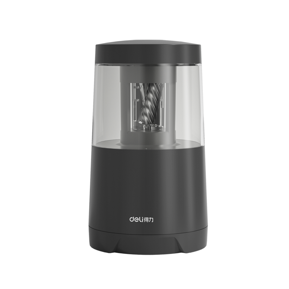 Sacapuntas Rotativo Electrico Negro Deli *UMV-1 und*