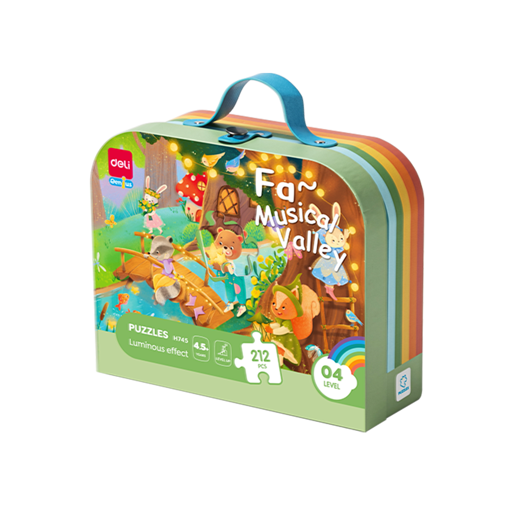 Rompecabeza para niños +4 años 212 piezas Deli *UMV-1und*