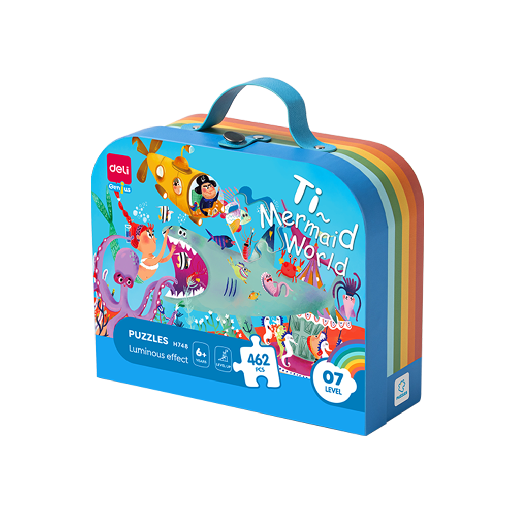 Rompecabeza para niños +6 años 462 piezas Deli *UMV-1und*
