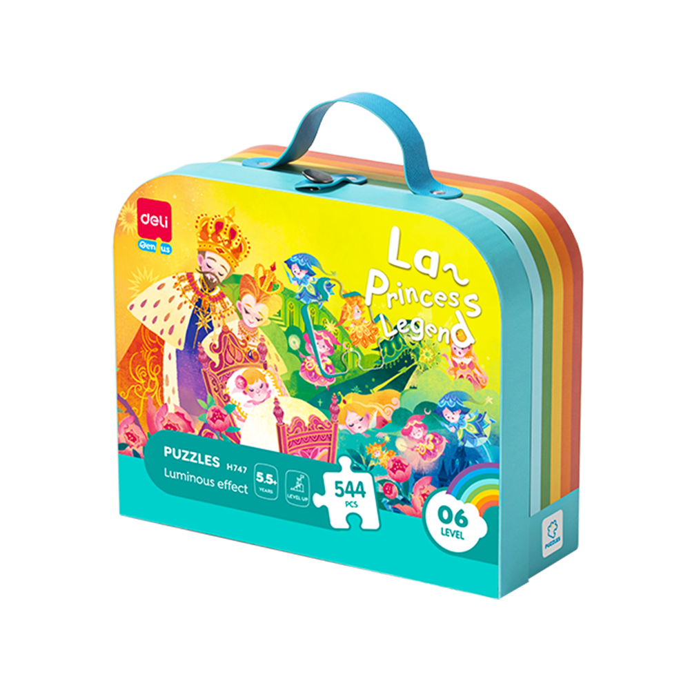 Rompecabeza para niños +6 años 544 piezas Deli *UMV-1und*