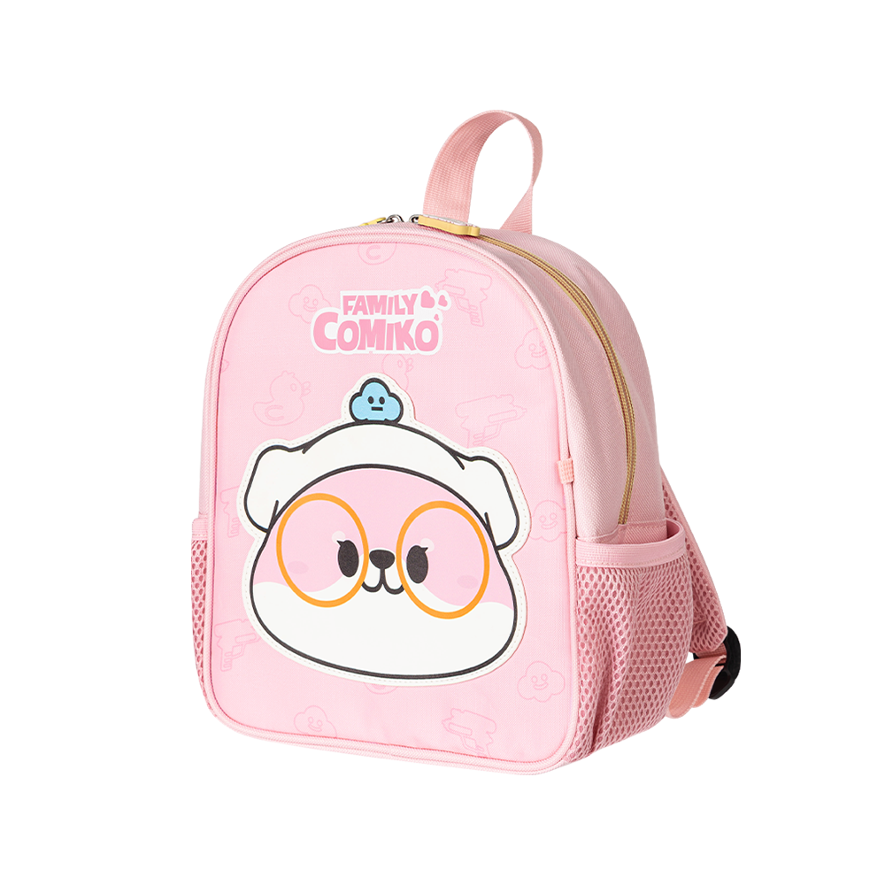 Morral Escolar Infantil Comiko Mini Color Rosado (25x22x8cm) Deli *UMV-1und*