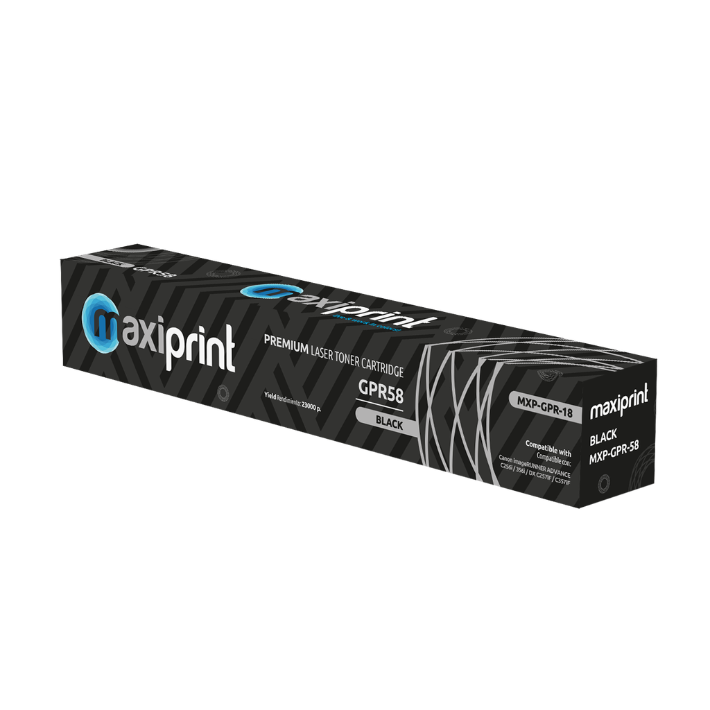 Cartucho de Toner Canon GPR 58 Negro