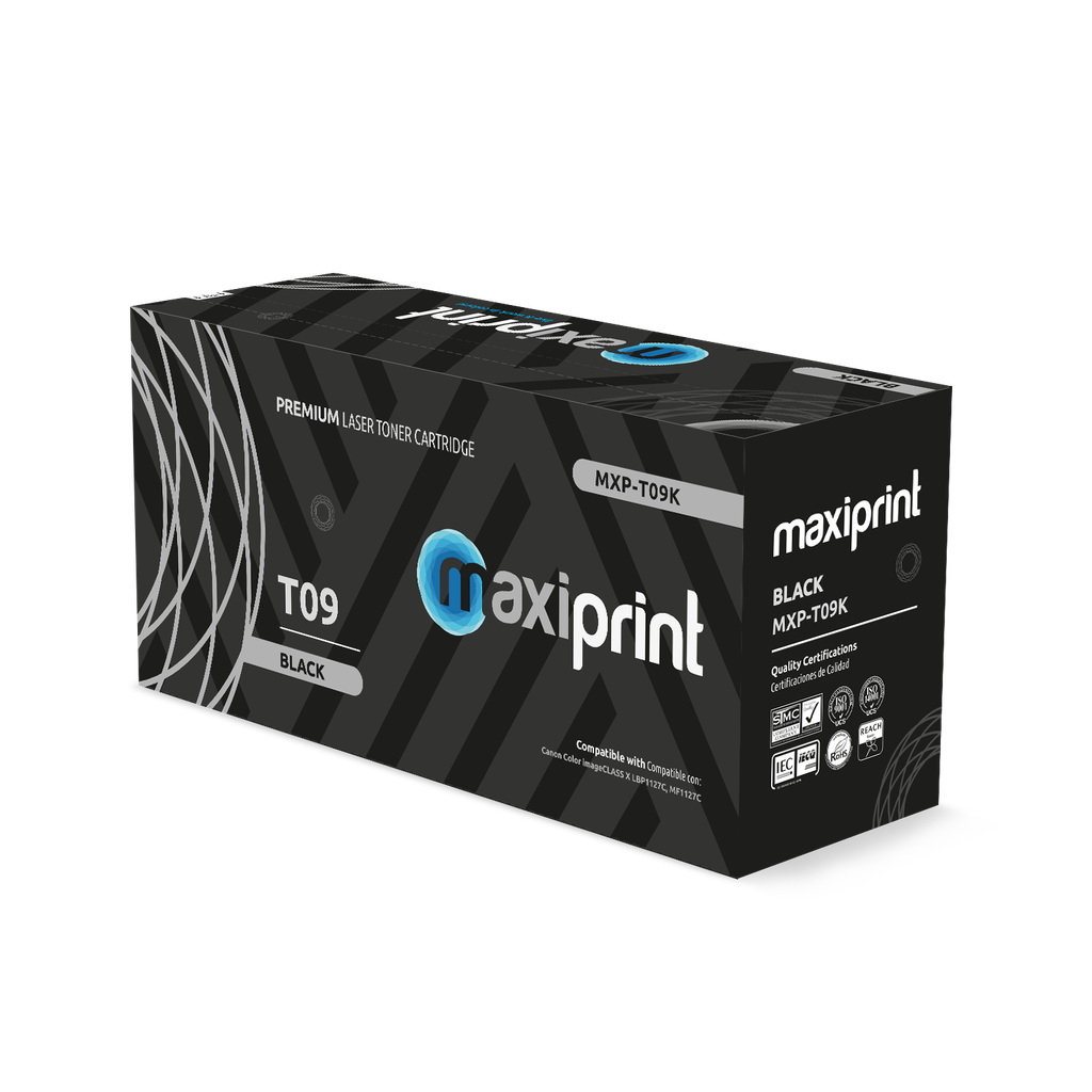 Cartucho de Toner Maxiprint Compatible Canon T09K negro