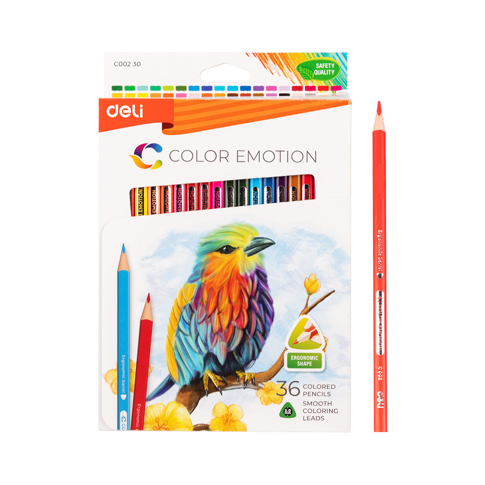 Colores Color Emotion Deli caja 36 colores *UMV-12 cajas*