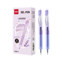 Boligrafo de Gel Retráctil Aroma Lavanda Tinta Negra Punta ST 0.5 mm Deli *UMV-1 caja de 12und*